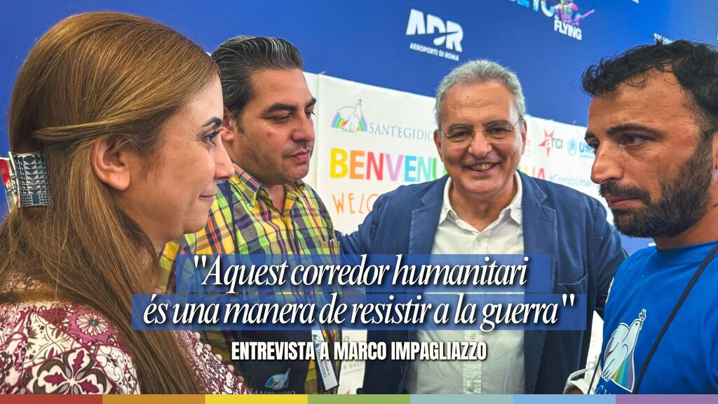 "Aquest corredor significa pau". L'arribada de 71 refugiats de Líbia a Itàlia, un signe de resistència al mal de la guerra