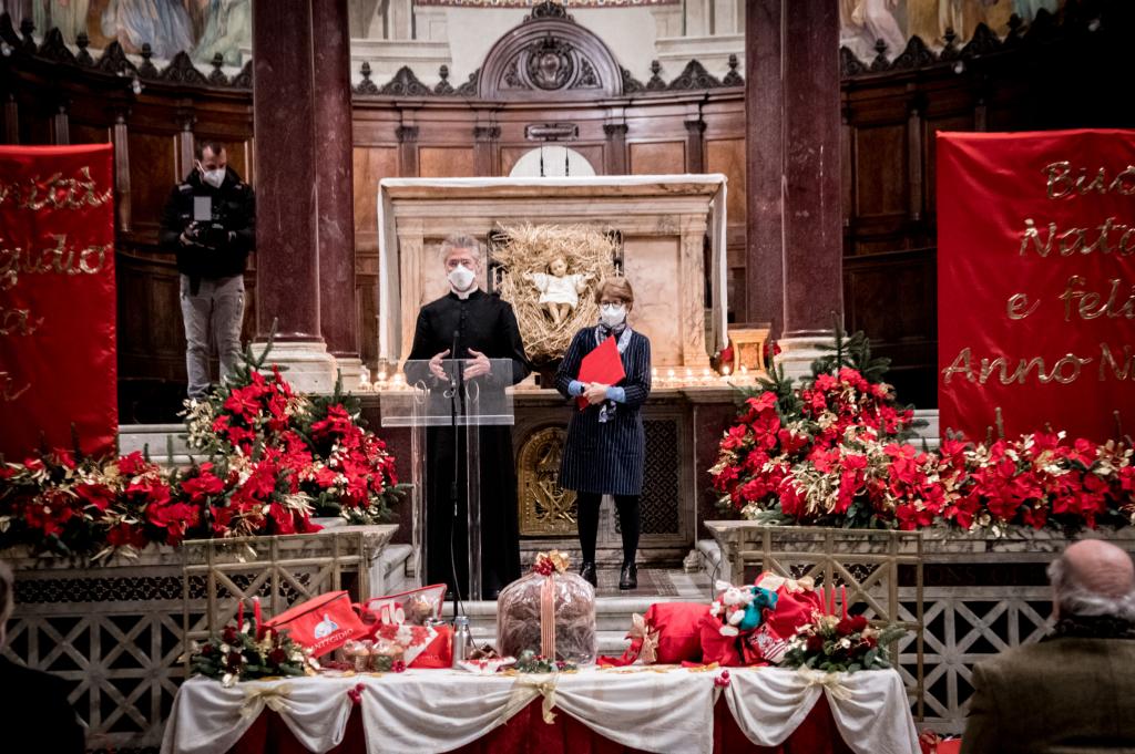 Des de la Basílica de Santa Maria de Trastevere per al món sencer, el Nadal de Sant'Egidio és una festa d'amor que diu a tothom: 