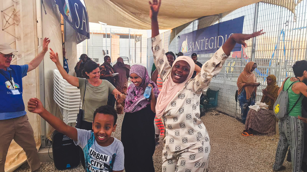 Auf Zypern hat der Urlaub der Solidarität in den Flüchtlingslagern Pournara und Korfino begonnen