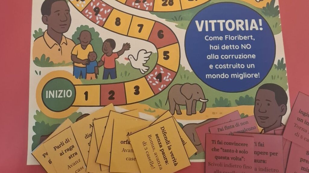 Grandir à l’École de la Paix et devenir comme Floribert. Pour les enfants africains des Écoles de la Paix, le modèle à suivre est le jeune martyr qui sera béatifié le 15 juin