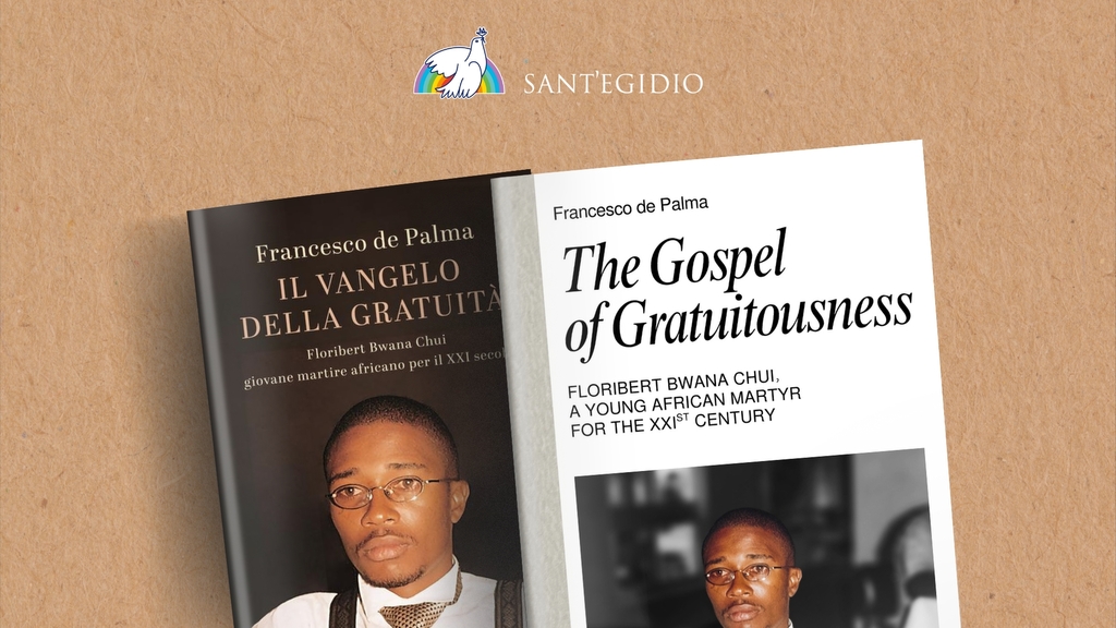 "Il Vangelo della Gratuità": il nuovo libro su Floribert Bwana Chui, di Francesco de Palma. Disponibile in italiano e inglese