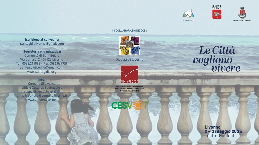 A Livorno, il 2 e 3 maggio 2025, il convegno "Medì 2025: Le città vogliono vivere". Memoria, migrazioni e futuro nel Mediterraneo