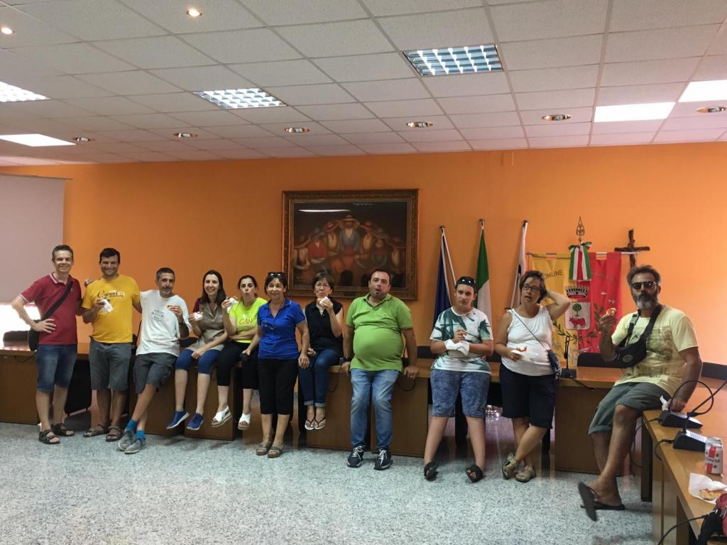 Festa in piazza con Sant'Egidio a Muravera in Sardegna