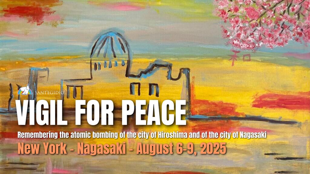 Vigil for Peace 2025: 80 aniversario en recuerdo de las víctimas de los bombardeos atómicos de Hiroshima y Nagasaki