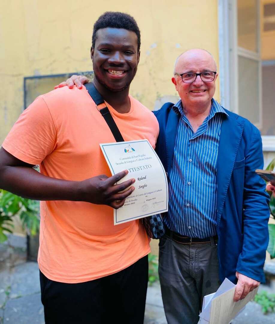 Napoli: La consegna dei diplomi della scuola di lingua e cultura italiana di Sant'Egidio