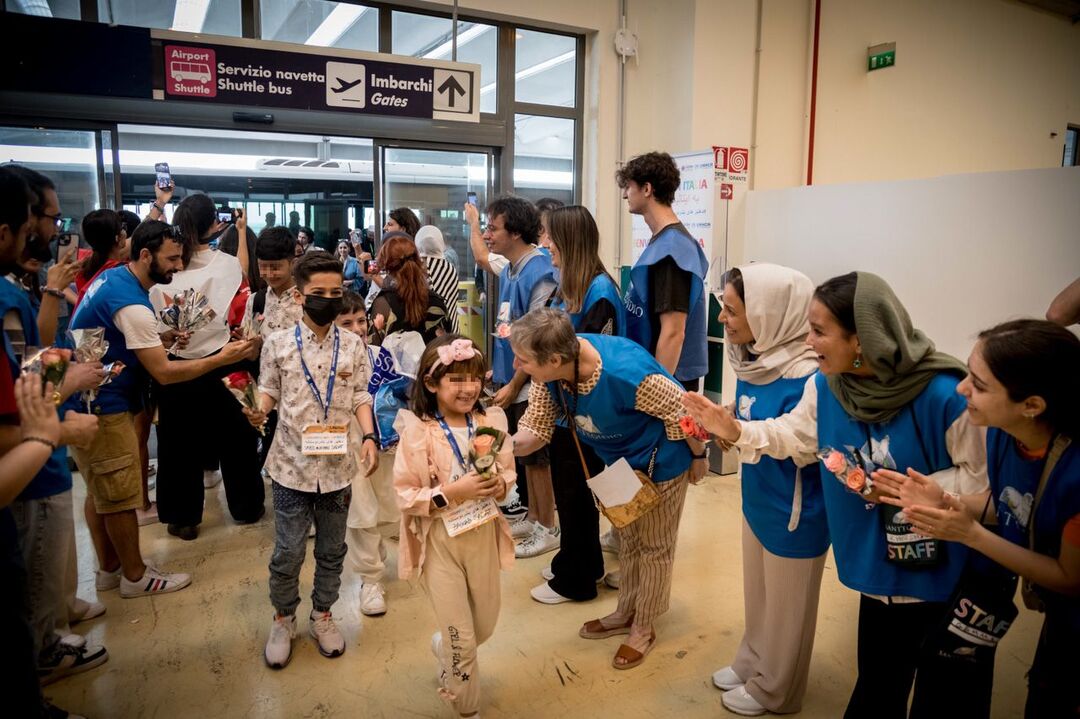 L'arrivo dei 191 rifugiati afghani con i corridoi umanitari - giugno 2024