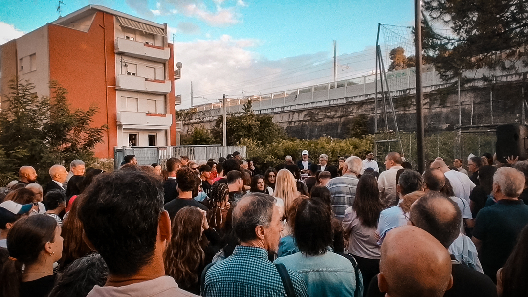 Veglia di preghiera in memoria di Thomas promossa dalla Comunità di Sant'Egidio