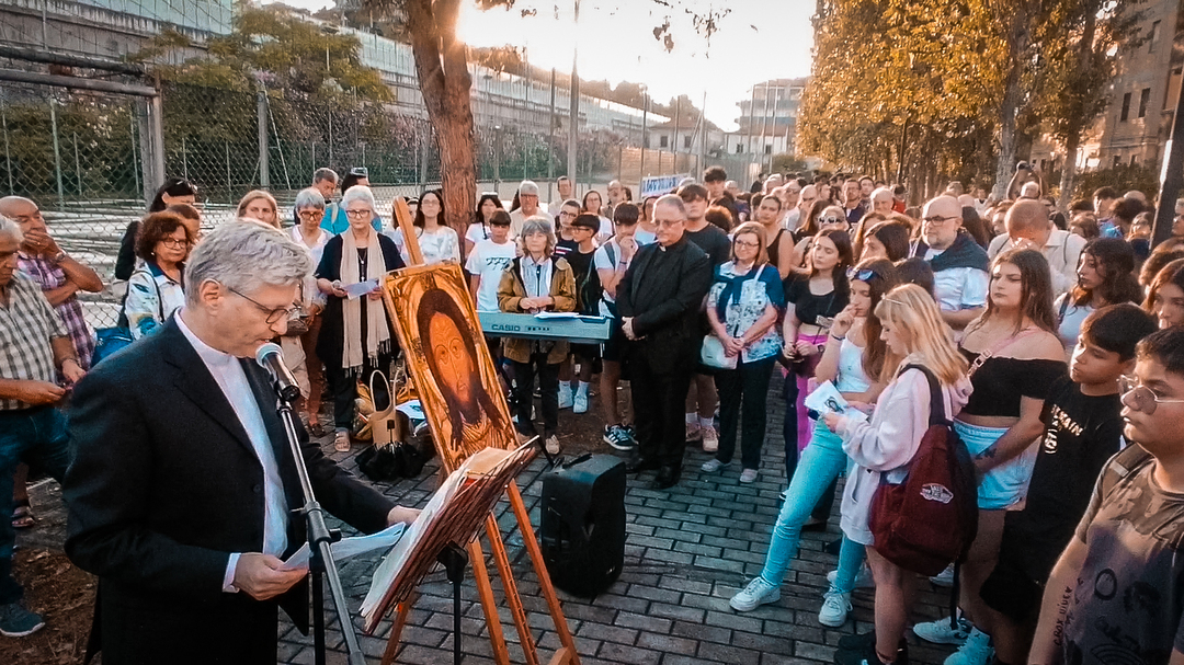 Veglia di preghiera in memoria di Thomas promossa dalla Comunità di Sant'Egidio