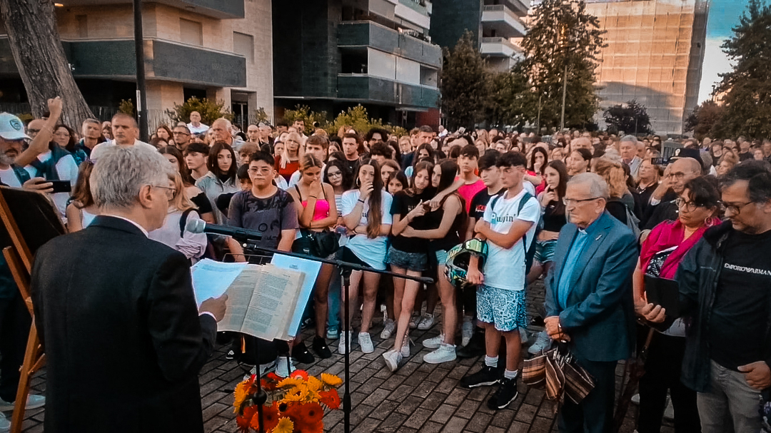 Veglia di preghiera in memoria di Thomas promossa dalla Comunità di Sant'Egidio